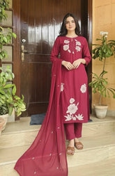 Rani Pink Flower Dress