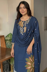 SunFlower Blue Dress
