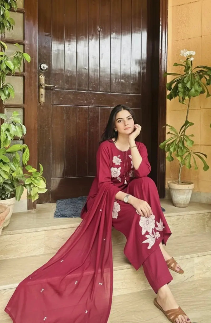 Rani Pink Flower Dress