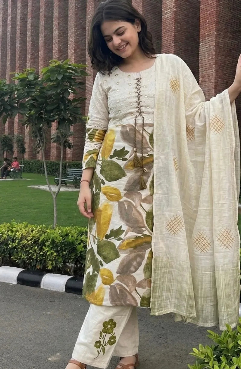 Yellow Dori Flex Cotton