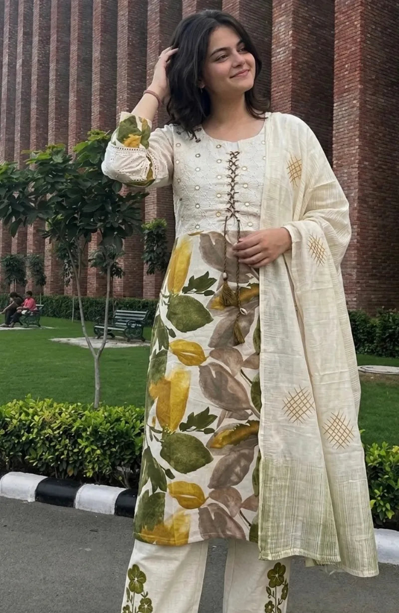Yellow Dori Flex Cotton